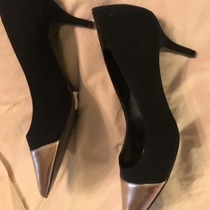 Navy Heels size 8.5